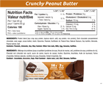 Slim Crunchy Peanut Butter Nutrition Facts and Ingredeints
