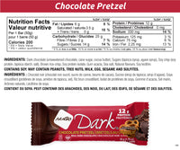NuGo Dark Chocolate Pretzel Nutrition Facts