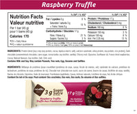 NuGo Slim Raspberry Truffle Nutrition Facts