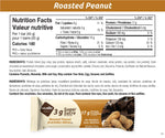 NuGo Slim Roasted Peanut Nutrition Facts